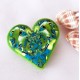 Tyrkysovo-zelené srdce